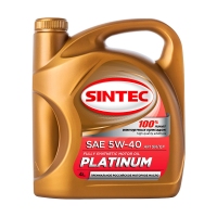 SINTEC Platinum 5W40 SN/CF, 4л 801941
